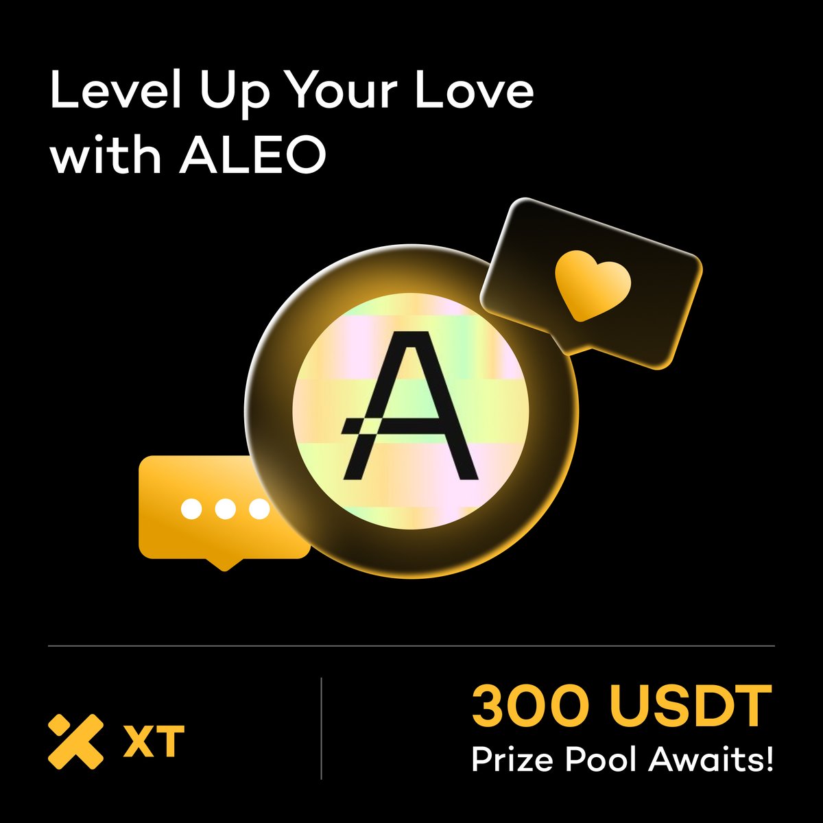 XT Exchange 🚀 #BeyondTrade (@xtexchange) on Twitter photo 🏆 $ALEO X Content Challenge is LIVE!
💰 300 USDT Prize Pool 🎁
👉 How to Join:
1️⃣ Follow <a href="/XTexchange/">XT Exchange 🚀 #BeyondTrade</a> & <a href="/AleoHQ/">Aleo</a>
2️⃣ Like, RT & Tag 3 friends
3️⃣ Share what you love about $ALEO with hashtags #XT #ALEO #Airdrop #Giveaway
4⃣ Register here: xt.com/en/accounts/re… & leave Your XT 🏆 $ALEO X Content Challenge is LIVE!
💰 300 USDT Prize Pool 🎁
👉 How to Join:
1️⃣ Follow <a href="/XTexchange/">XT Exchange 🚀 #BeyondTrade</a> & <a href="/AleoHQ/">Aleo</a>
2️⃣ Like, RT & Tag 3 friends
3️⃣ Share what you love about $ALEO with hashtags #XT #ALEO #Airdrop #Giveaway
4⃣ Register here: xt.com/en/accounts/re… & leave Your XT