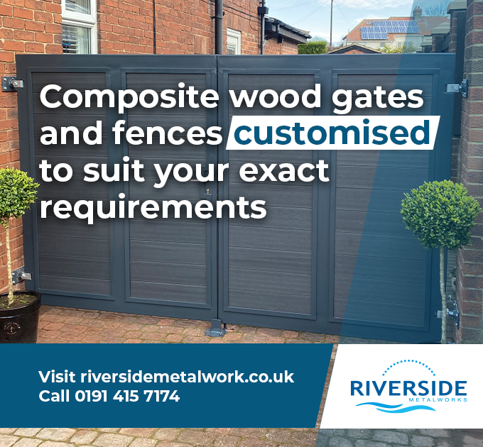 Composite wood gates and fencing

Our fences and gates are customised to suit your exact requirements. We offer a wide range of decorative elements that match your style and are made to measure.

Find out more at riversidemetalwork.co.uk/domestic-desig…