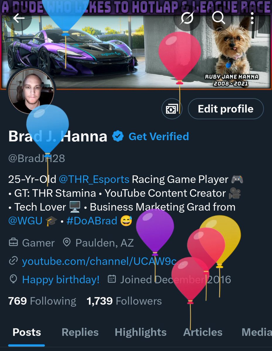 I turned a quarter of a century old today. I went ahead and ordered myself a coffin because of how decrepit I now am. 👴⚰️

To kick things off, I'm starting my 25th year by joining @THR_Esports! I can't wait to represent THR in future G Challenges as well as on leaderboards. 😎💪