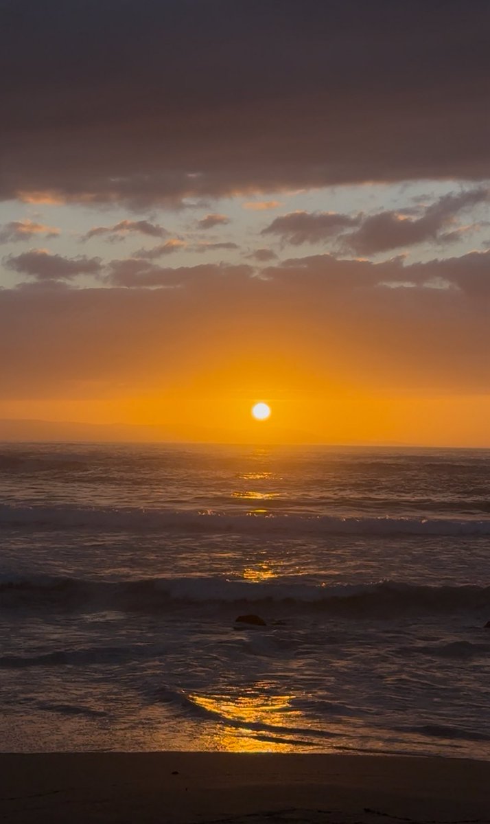 Un atardecer en A Mariña.