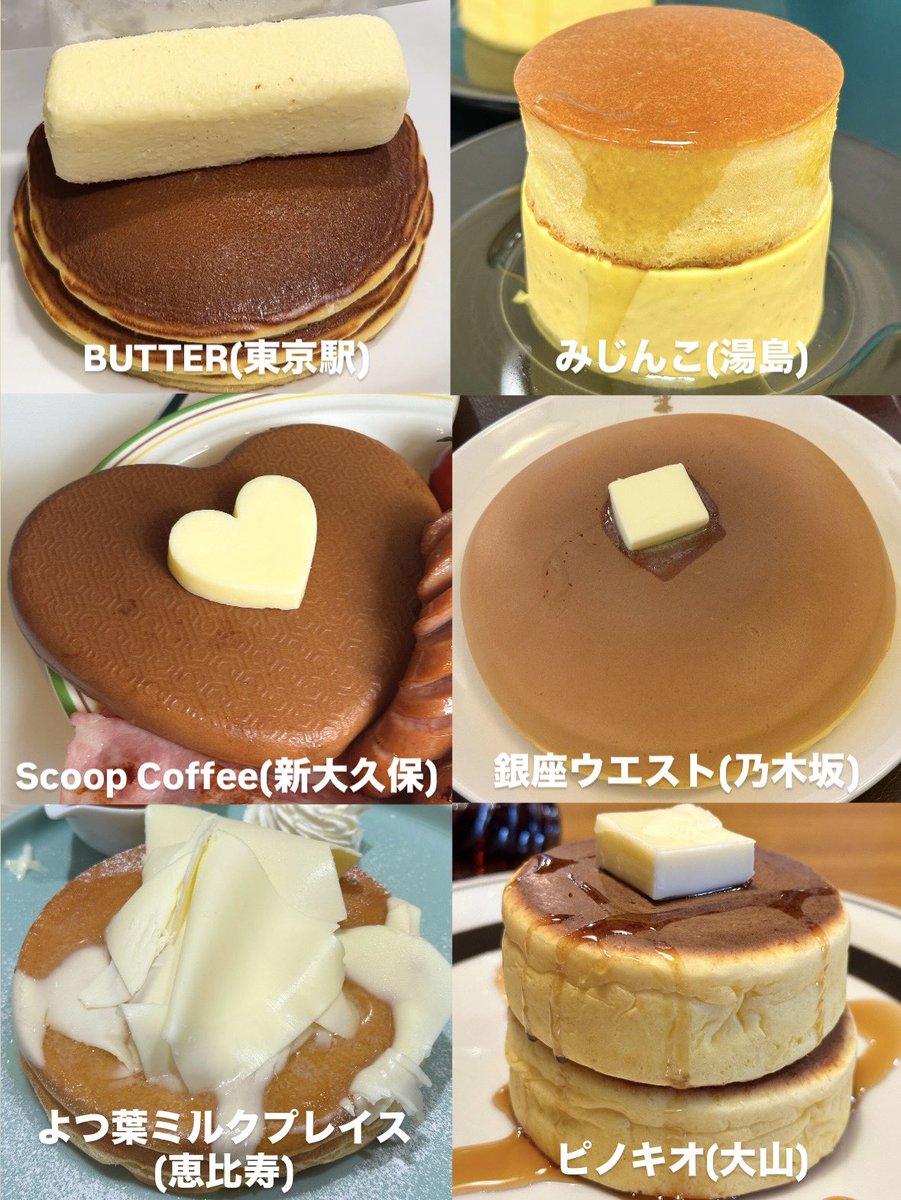 【東京】絶品ホットケーキ🥞