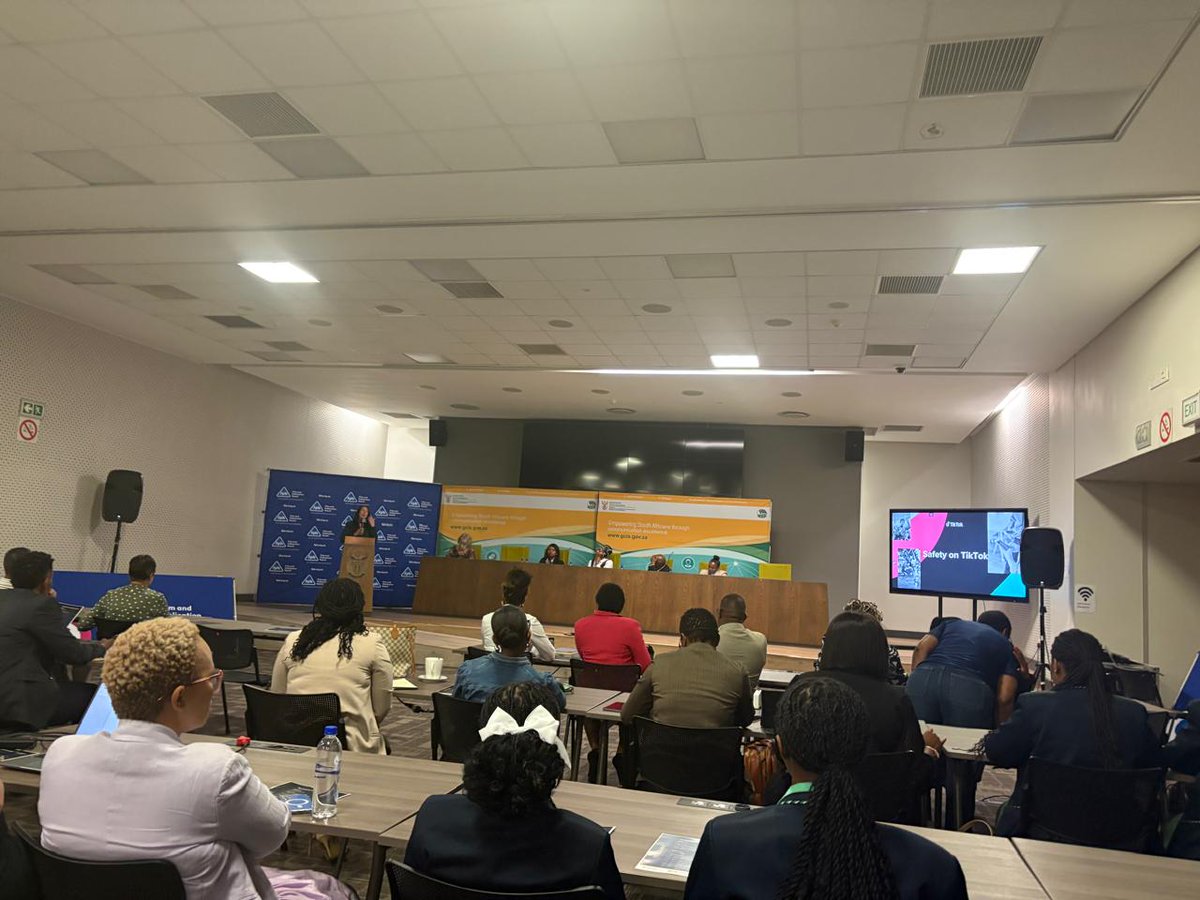 National Association of Broadcasters South Africa (@nab_southafrica) on Twitter photo Today, the NAB is attending the <a href="/FPB_ZA/">Film and Publication Board</a> #WomensMonth2025 event at the <a href="/GCISMedia/">GCIS Media Liaison</a> offices in Tshwane.
The event aims to empower parents & children on how to identify online gender-based violence and online harms in general.
<a href="/CommsZA/">Dept of Communications & Digital Technologies</a> Today, the NAB is attending the <a href="/FPB_ZA/">Film and Publication Board</a> #WomensMonth2025 event at the <a href="/GCISMedia/">GCIS Media Liaison</a> offices in Tshwane.
The event aims to empower parents & children on how to identify online gender-based violence and online harms in general.
<a href="/CommsZA/">Dept of Communications & Digital Technologies</a>