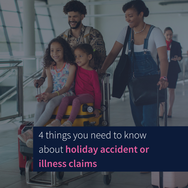 irwinmitchell's tweet photo. Have you experienced and accident or illness whilst abroad this summer? Whether travelling for work or leisure, unexpected illness or injury can derail your plans. Our personal injury experts are here to support you. #TravelSafety