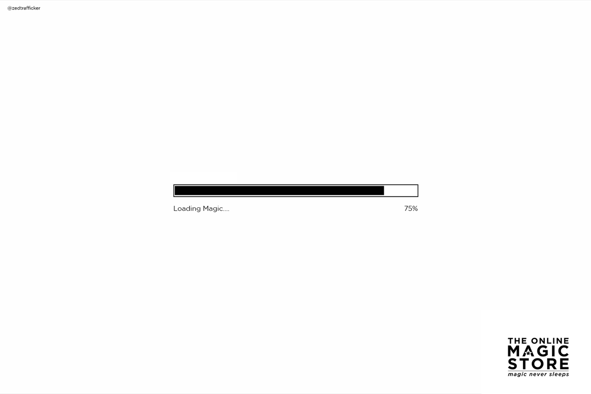 ZedTrafficker's tweet image. Loading Magic @OneMinuteBriefs of the Day: Create posters to advertise #Magicians