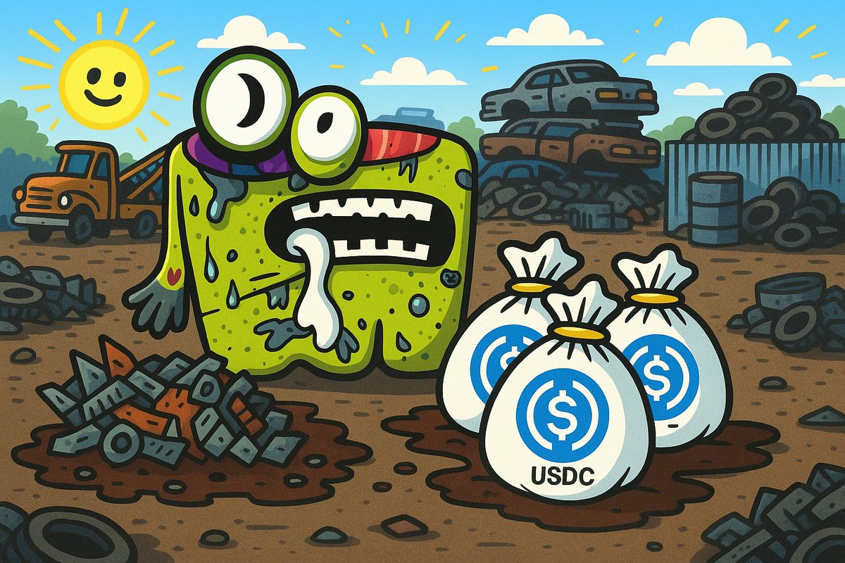 The scrapmonster nfts have consistently been recycling ♻️ and rewarding 💰 its holders throughout the whole of the bear 🧸 keeping it green irl 👌 #crofam    dca and stay strong 💪