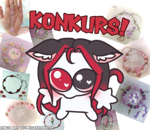 ✿❗KONKURS❗✿
Przez tak dobry odbiór organizuję losowanie w którym można wygrać zestaw bransoletki i breloka inspirowanego waszą OC! 🫶 By wziąć udział należy:

• Zostawić kom. Z waszą Ocką
• Follow
• Like
• Udostępnić tego posta

Macie czas do 01.09.25 północ♥️
Powodzenia!