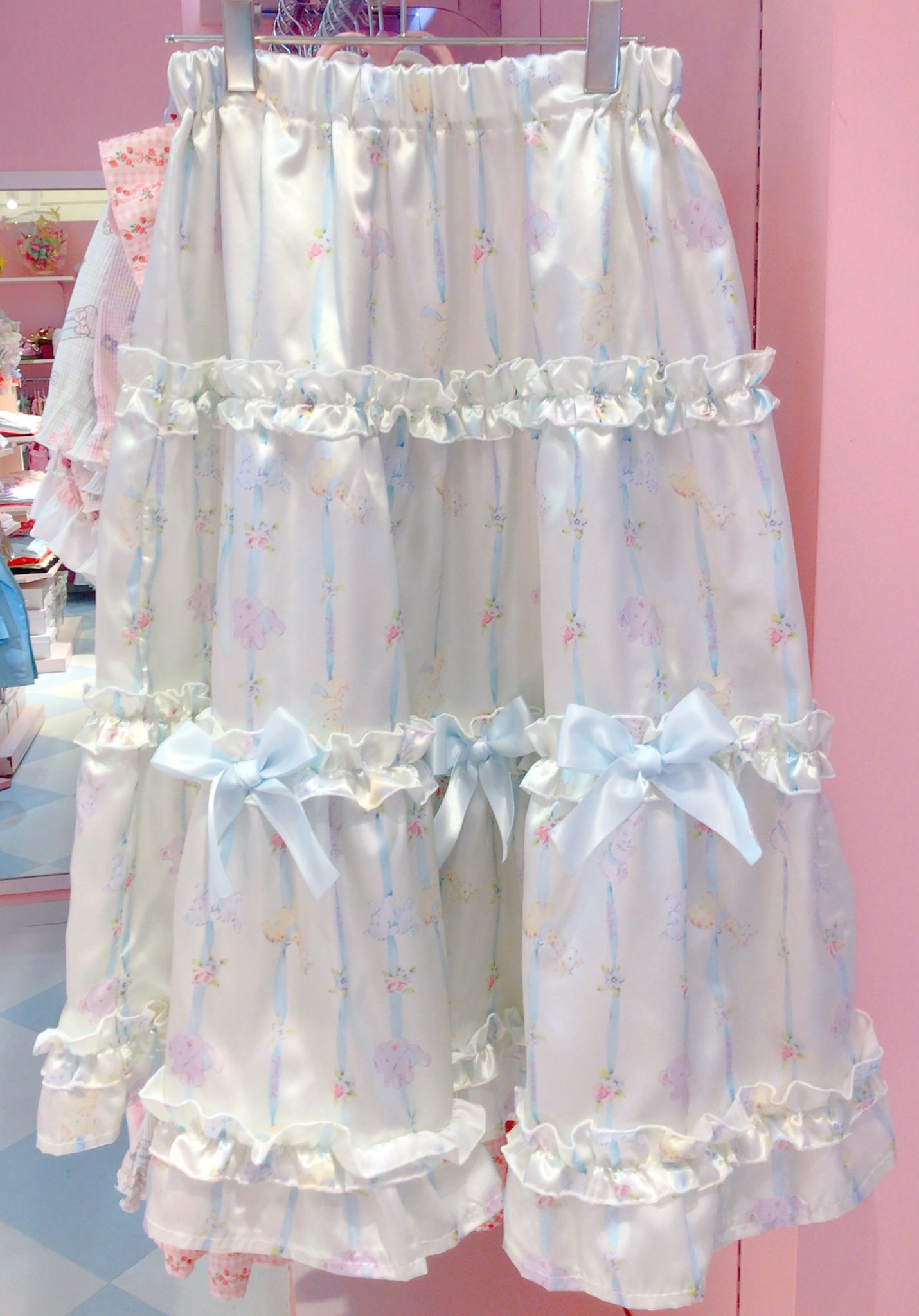 ナイルパーチ Nile Perch♡もこもこホワイトガウン♡量産型 バレエコア NILE PERCH