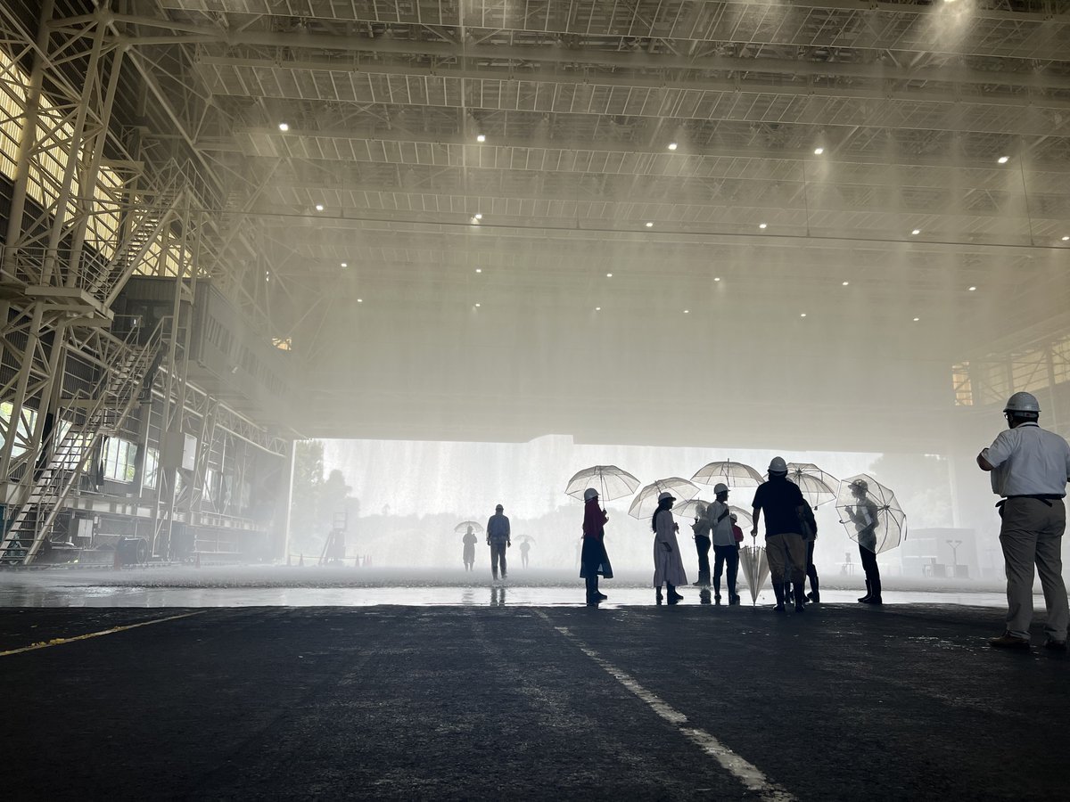 On Aug 26, faculty &amp; students from <a href="/SRM_Univ/">SRM Institute of Science and Technology</a> Civil Engineering, invited by Tokyo University of Science through #sakurascience, visited #NIED. They learned about NIED’s work and experienced a portable earthquake simulator and heavy rain at our rainfall facility.