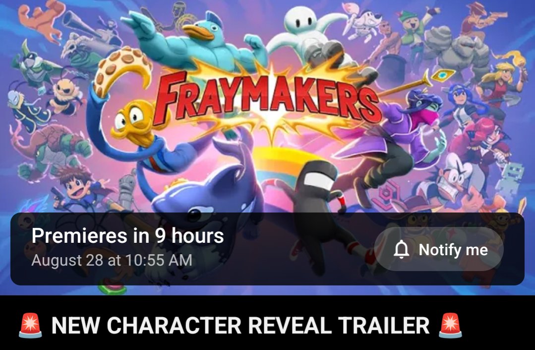 FraymakersGame's tweet photo. can't fall asleep bc new character reveal tomorrow 🛌 https://t.co/UbT7i81mCa