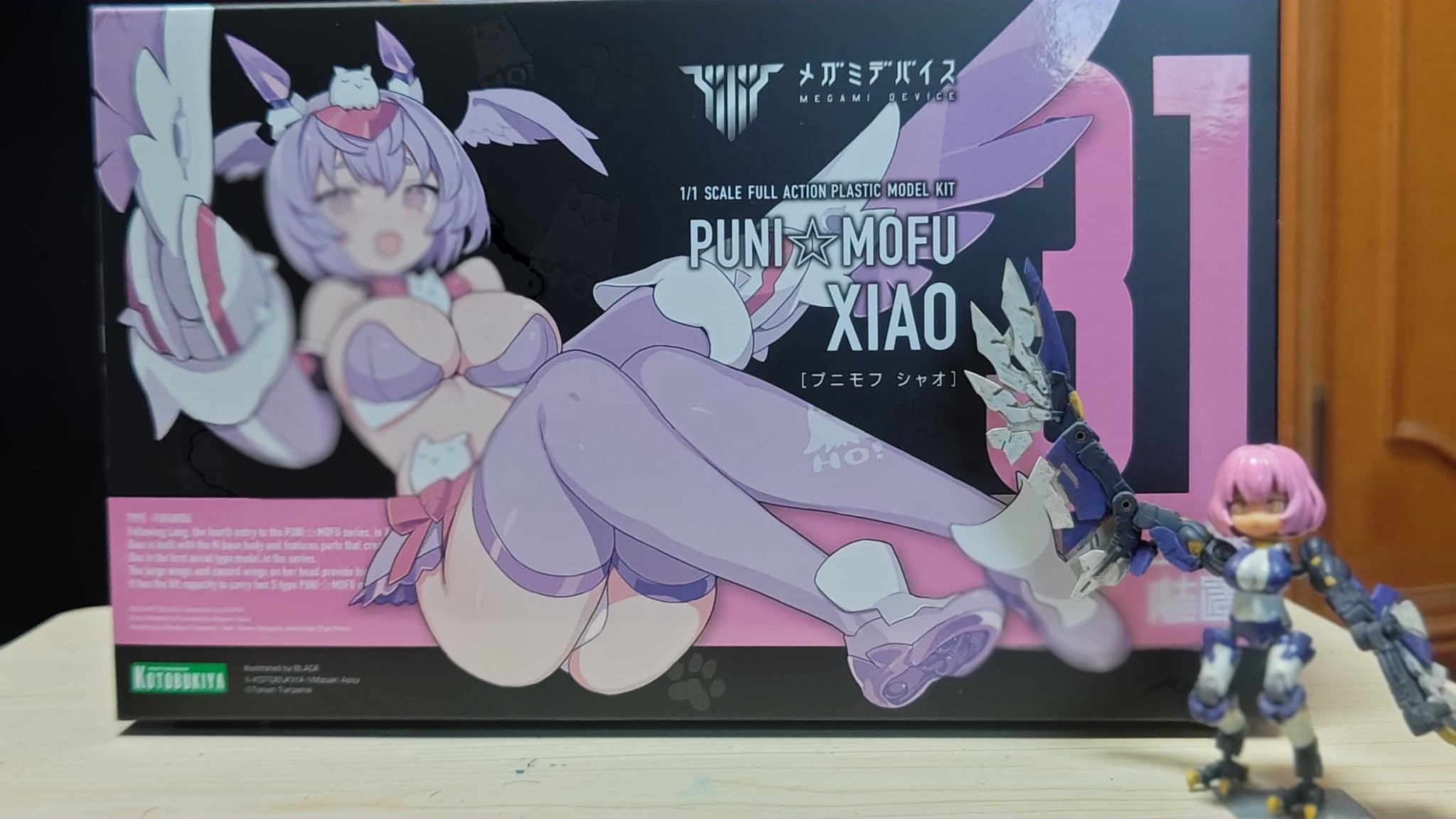 PUNI⭐︎MOFU XIAO プニモフシャオ　コトブキヤ PUNI☆MOFU XIAO｜MEGAMI DEVICE｜Female Character Model Kits