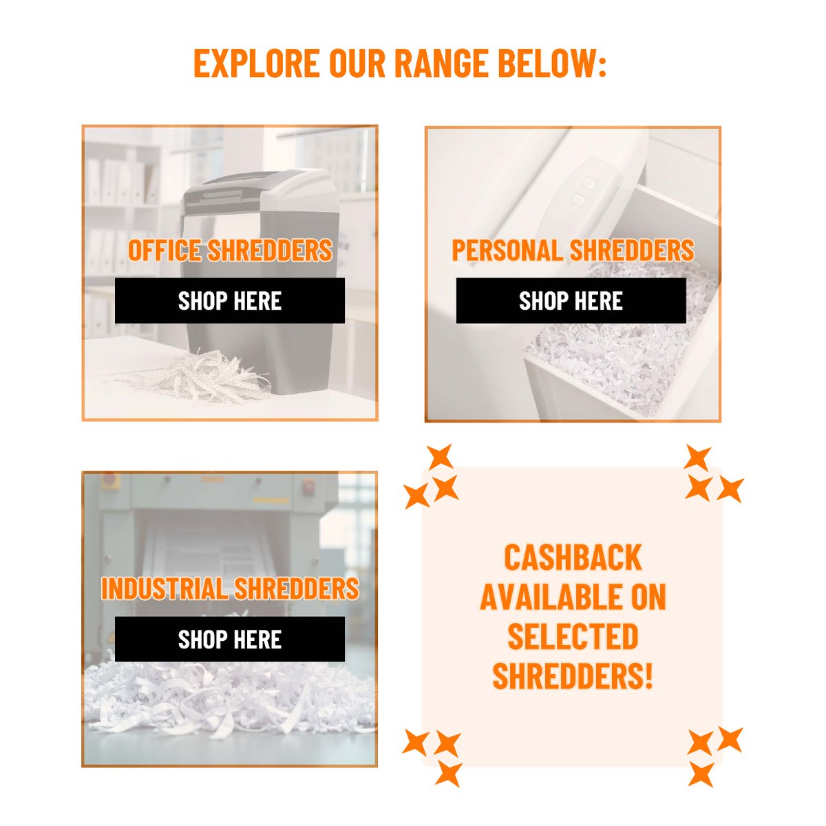 What are your shredding needs?

Whether it’s old records, outdated files, or stacks of office clutter, secure shredding keeps your information safe.

🔒Protect privacy
📦Free up storage
🌍Recycle responsibly

Shop our range of shredders: compleatofficesolutions.co.uk

#ShreddingNeeds