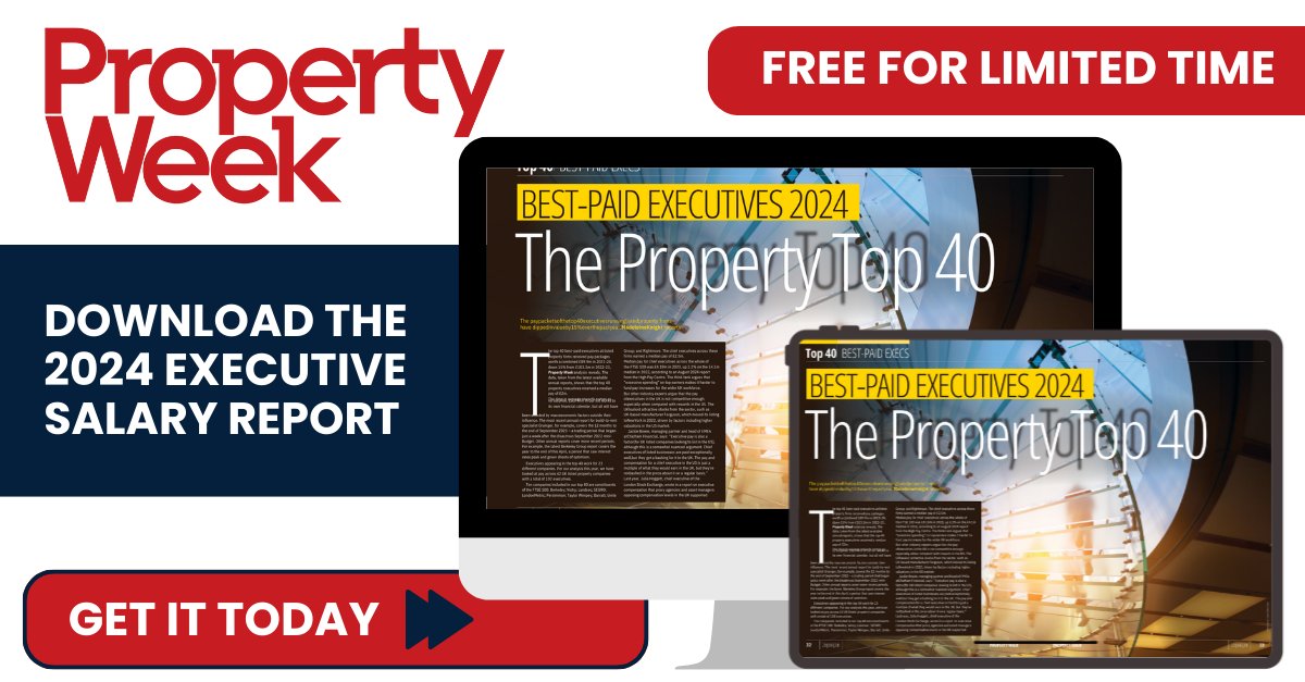 PropertyWeek's tweet image. Did you know Property Executive’s total pay dropped by 15% in 2024? 

See the full picture — free download of our 2024 Executive Salary Report: ow.ly/1uST50WMICV

#Boardroom #CLevel #SalaryTrends