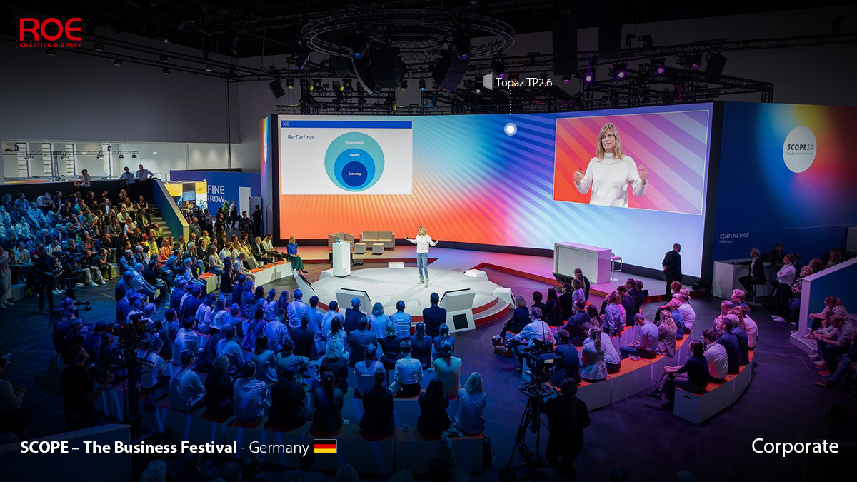 ROE_Visual's tweet image. Bringing Spaces to Life. From high-end conferences to immersive installations, Topaz transforms any indoor event into a visual experience. See how it’s being used to power success. Read our latest case study and get inspired.

#EventTechnology #IndoorLED #CorporateAV