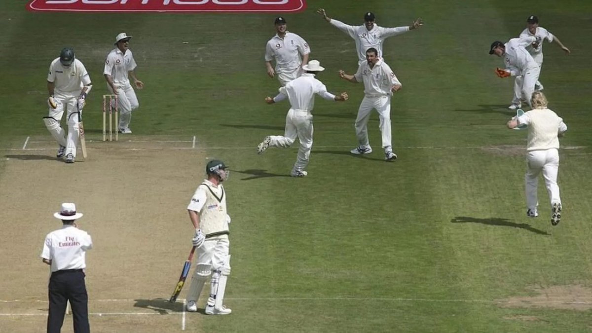 On this day in 2005 as Giles and Hoggard steered England home at Trent Bridge, Wisden Cricket Monthly's <a href="/AW23Hopkins/">Adam Hopkins</a> was enjoying his own Golden Summer

Read: wisden.com/cricket-news/m…