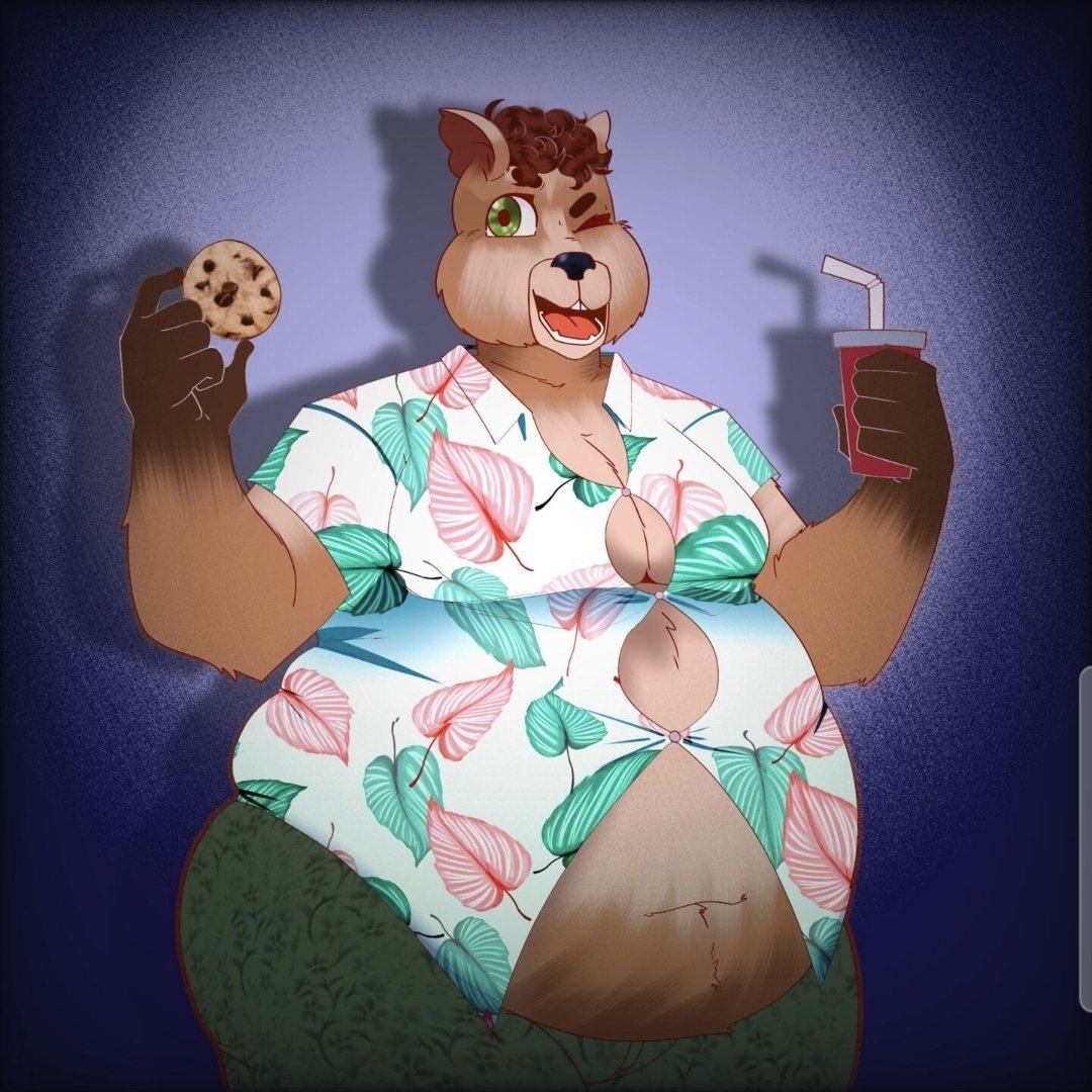 PotentGaining's tweet photo. Anon Commission!!

A little pfp for them haha

Someone cant lay off those cookies 👀👀 https://t.co/R2vFXb6qXj