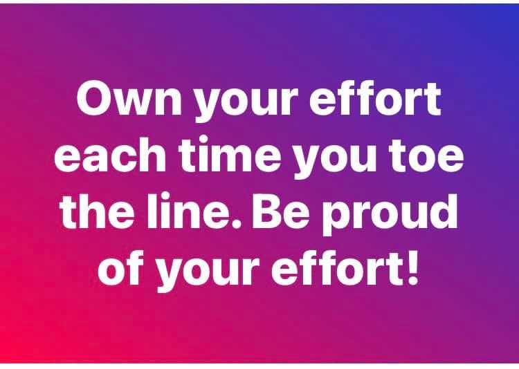 Deliver the work, others are counting on you.