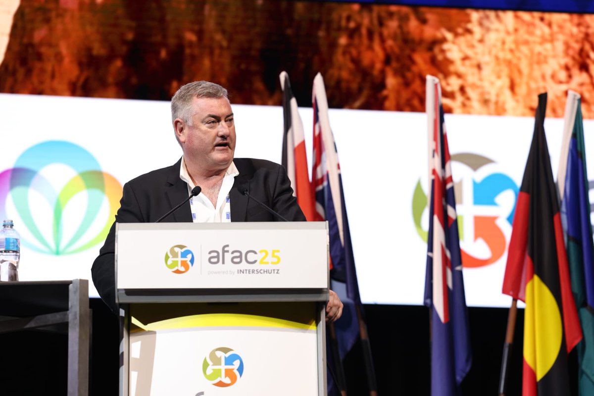 AFACnews's tweet photo. #AFAC25 powered by INTERSCHUTZ has come to an end. Thank you to all of our speakers and delegates for taking part in such important conversations that will help shape the future of our sector. 

See you all next year for #AFAC26 in Melbourne! https://t.co/WW5yq1pYmQ