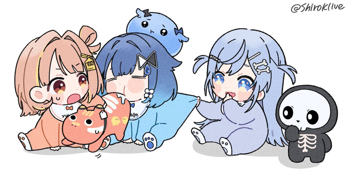 ﾊﾞｯﾌﾞ #うひあーと #つむぎふと #くろむアーツ