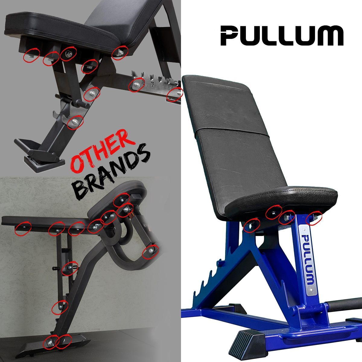 PullumGymKit's tweet photo. We're all about building things that last, not things that fall apart. Unlike others who compromise with excessive bolts, we opt for a design that delivers exceptional robustness.
#Gym #GymEquipment #PowerCage #PowerRack #Powerlifting #Powerlifters #Weightlifting https://t.co/EyjvfNkcDe