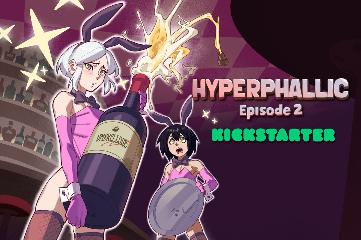 Last orders! The Hyperphallic Kickstarter ends in 3 days!

There's still a few high-tier rewards left, if you'd like to snag 'em before they're gone! 

You could have your OC become a fixture of the Pleasure District, or even design an ero scene!

Link:

kickstarter.com/projects/66922…