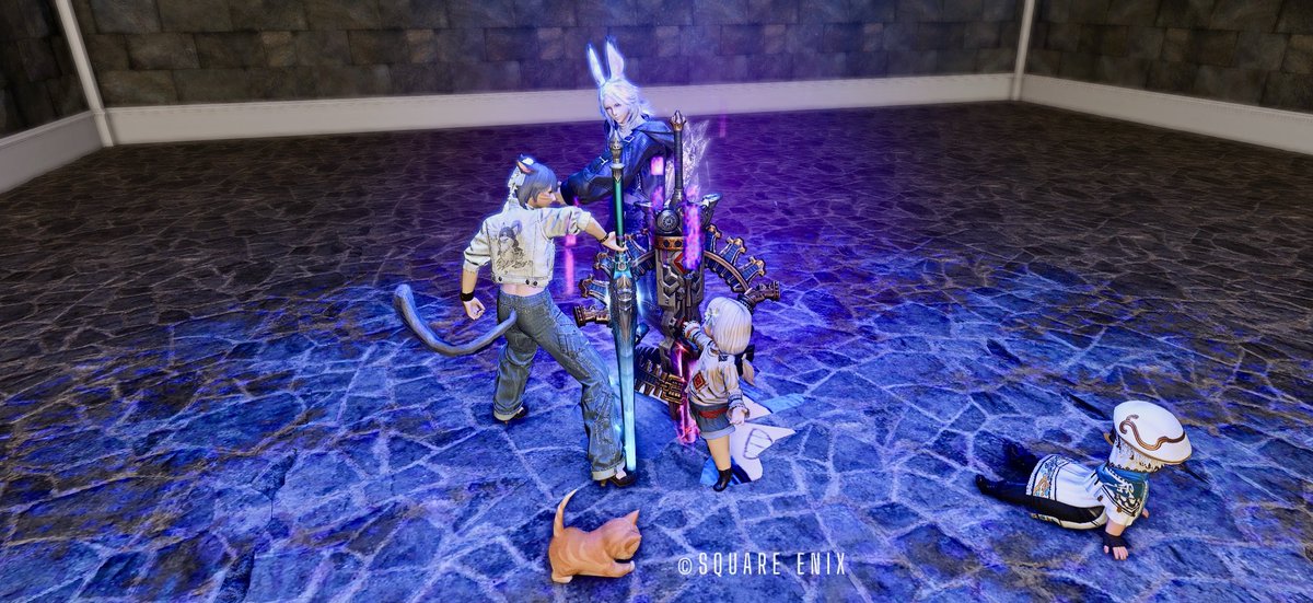 昨日のルレ各種とか、寝る前のエクスカリバー引っこ抜き講習会とか✨