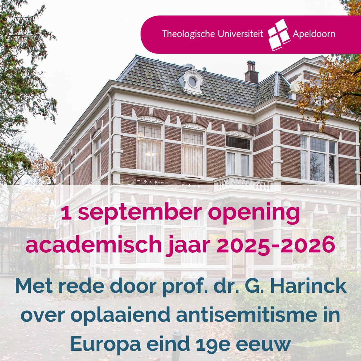 Aanstaande maandag openen we het academisch jaar. Van harte welkom bij deze bijeenkomst en de aansluitende receptie! Aanmelden is niet nodig. tua.nl/nl/agenda/open…