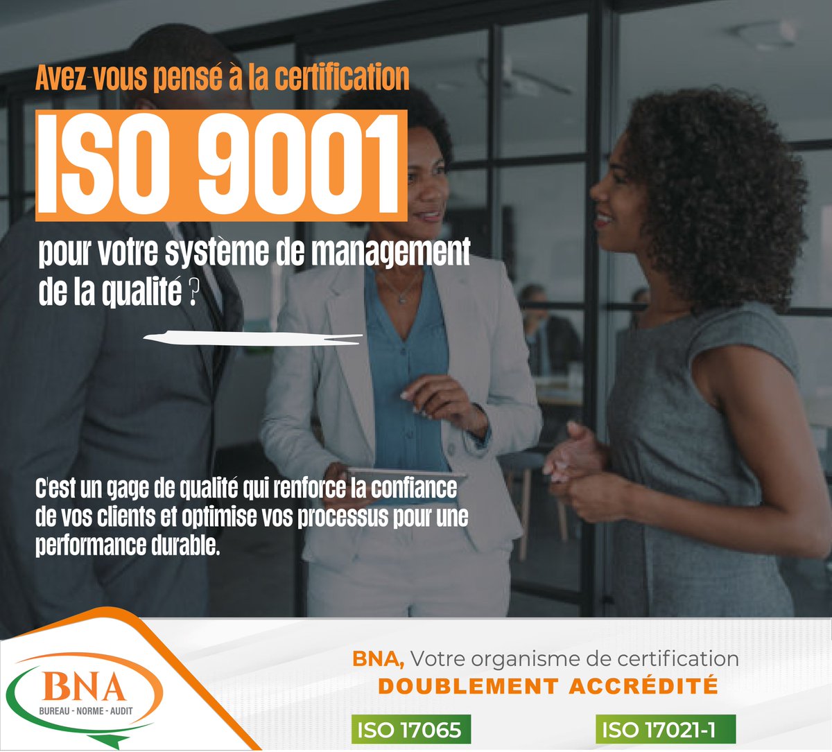 Bureau Norme Audit BNA-Groupe tweet media