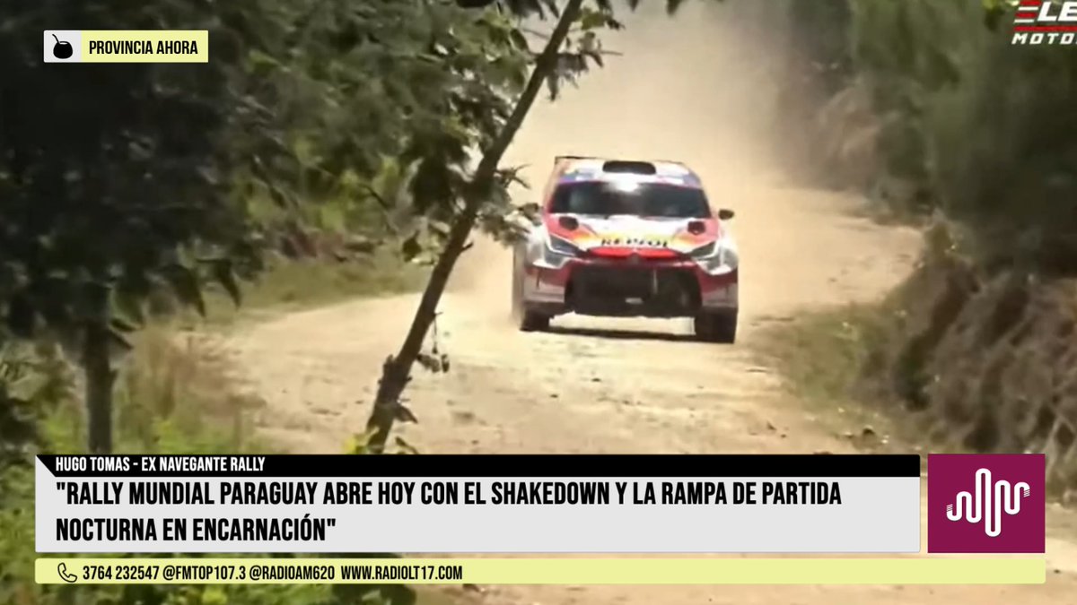 RALLY MUNDIAL: “ES UN CIRCUITO RÁPIDO Y VIOLENTO”

En Encarnación, Paraguay se realiza el Rally Mundial con 60 participantes que recorrerán 760 km. Hugo Thomas, ex navegante de rally dijo que es un circuito “rápido y violento” pero destacó la seguirdad y la organización.