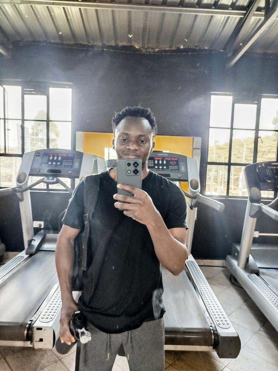 From doing some excruciating deadlifts.