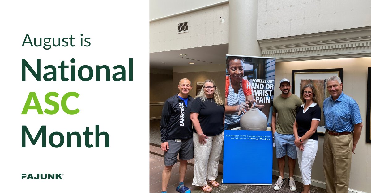 PajunkUSA's tweet image. 🎉 Celebrating #ASCMonth in Ohio! 🏥💙

Our rep Mike B. scored a photo with 3 Chief CRNAs + their Regional Director 🙌

From L→R:
⭐ Jeff B., Chief CRNA
🤩 Melissa N., Regional Dir.
💪 Tyler N., Chief CRNA
🌼 Rayann H., Chief CRNA

Grateful for their leadership! 💉✨
#PAJUNKUSA