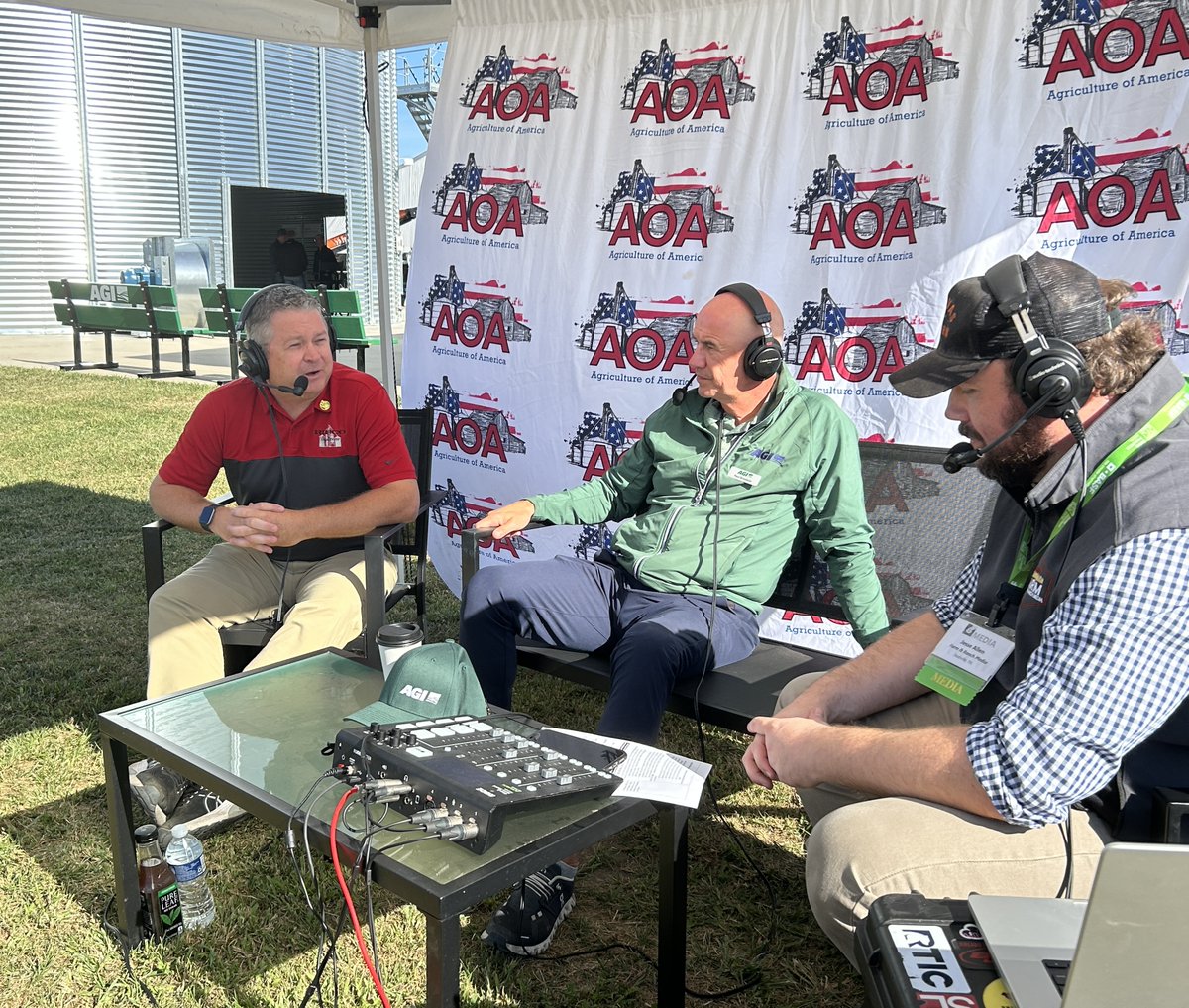 AGI (@aggrowthintl) on Twitter photo #LivetoFarm is back! In new episodes airing this fall, AGI will team up with grain systems dealer RIPCO to build a new bin on the Kalb farm in Indiana. JD Sorgius of RIPCO joins @JesseAllenAg with <a href="/AoA_TalkShow/">AgricultureOfAmerica</a> at <a href="/FPShow/">Farm Progress Show</a> to share more. #LivetoFarm is back! In new episodes airing this fall, AGI will team up with grain systems dealer RIPCO to build a new bin on the Kalb farm in Indiana. JD Sorgius of RIPCO joins @JesseAllenAg with <a href="/AoA_TalkShow/">AgricultureOfAmerica</a> at <a href="/FPShow/">Farm Progress Show</a> to share more.