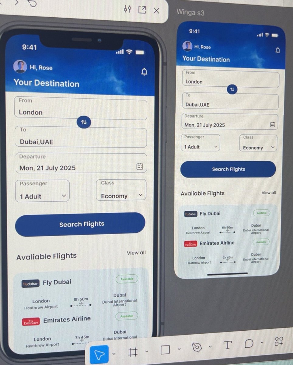 Datzrosebeth's tweet image. Booking a flight in 3 steps:
🔹 Search
🔹 Choose seat
🔹 Payment

Kept it minimal for speed + clarity.

As a user, what’s the most important step you want optimized in this flow?

#DesignSystems #UIDesign #UXDesign