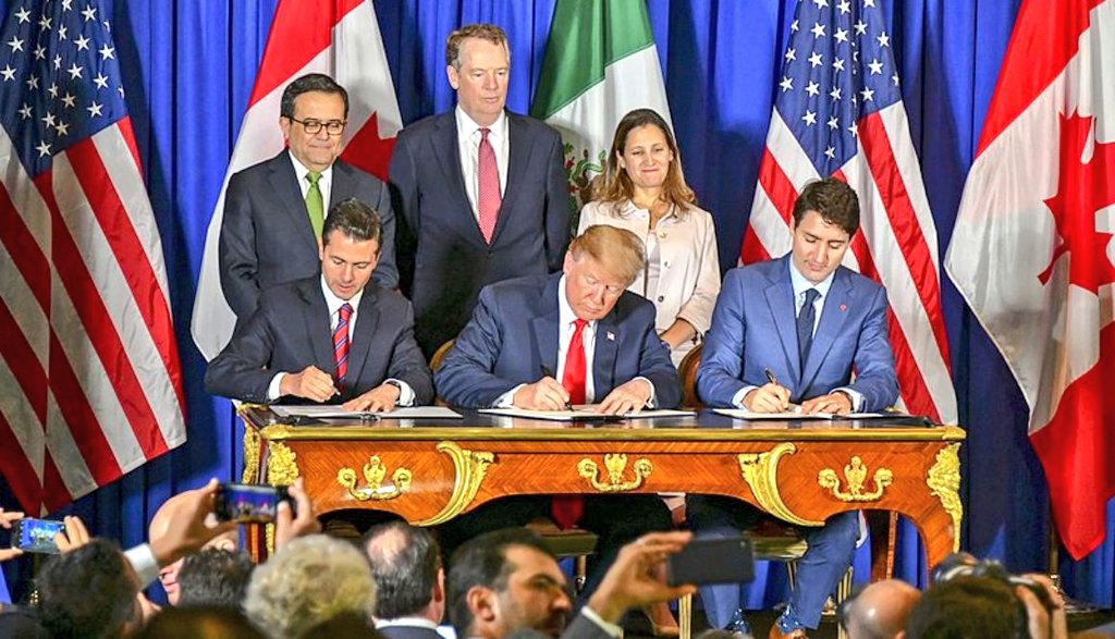 rkmtimes's tweet image. JUST IN🇺🇲🇨🇦🇲🇽🔥 #Trump plans to reduce TARIFF war against USMCA Countries amid rising exports of US goods through Canada &amp;amp; Mexico to EU and Asia.

🚨 is #USMCA a new global supply chain of US goods?