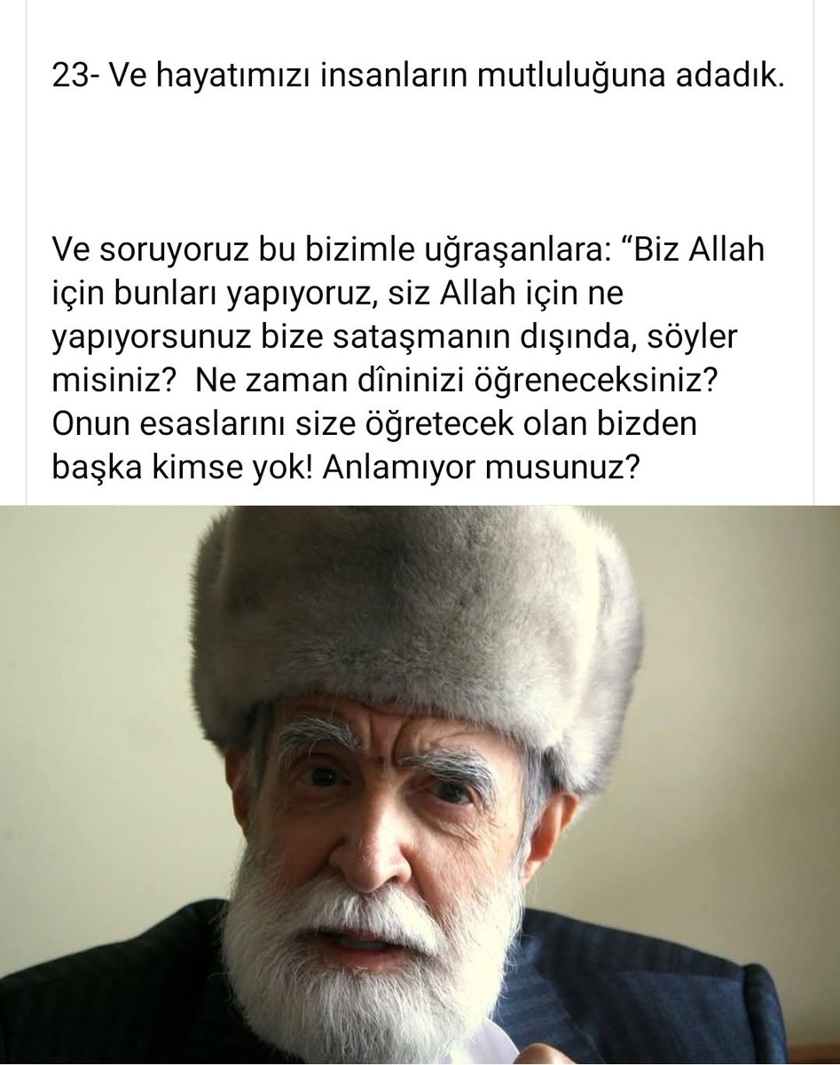 Mihr_13's tweet photo. MİHR VAKFI GENEL BAŞKANI 
İMAM İSKENDER ALİ MİHR HZ. https://t.co/CulpjA2qtL