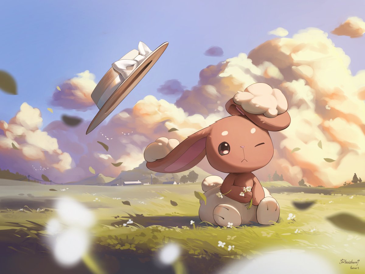 #pokemon
#ミミロル

🍃