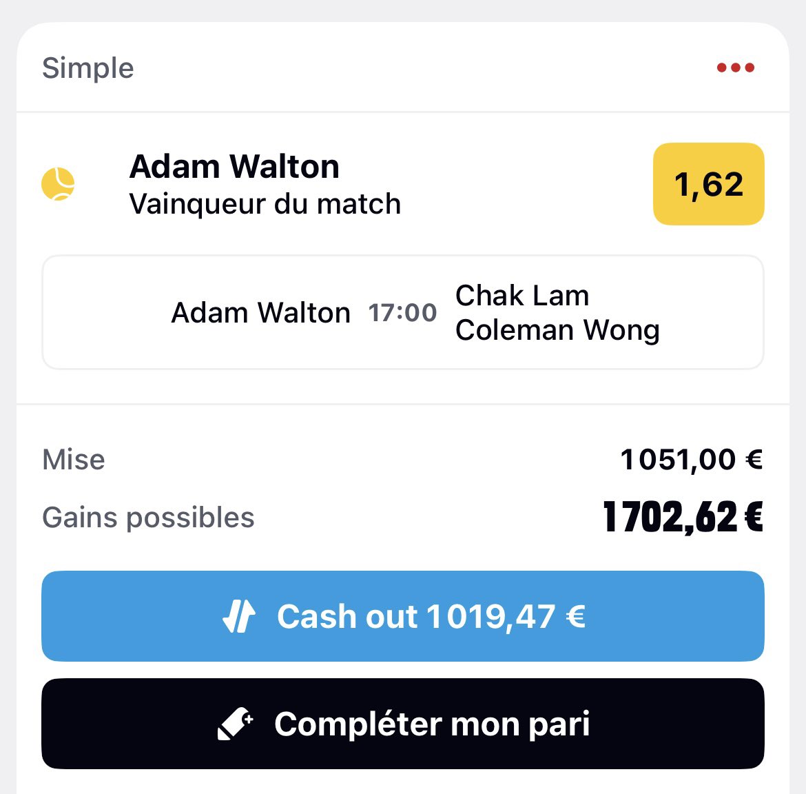 Si ça passe = 50€ pour un abonné qui aura commenter 

Si ça ne passe pas = 100€ pour un abonné qui aura RT 

#TeamParieur
