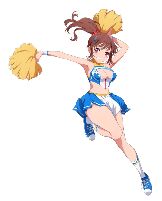 スバル風×チアガールのオリジナルキャラ