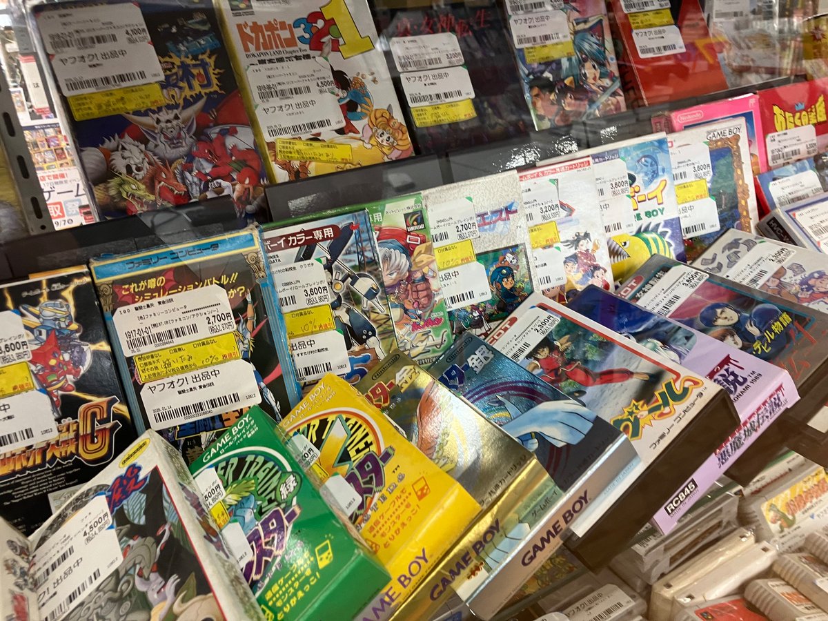 レトロゲーム多数在庫ございます！ 現在レトロゲーム大買取祭を行って 