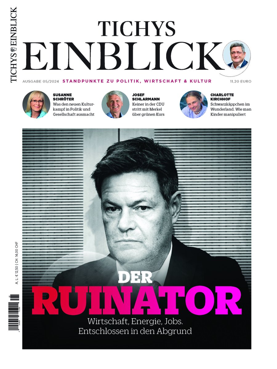 Weil Habeck sich in die Büsche von Berkley schlägt trägt das rotgrüne Lager Trauer. Aber Deutschland kann aufatmen. Der Ruinator verläßt das Land. Hier ein aktueller Überblick zu Habecks Ruinenlandschaften und ein früherer Titel. tichyseinblick.de/meinungen/was-…