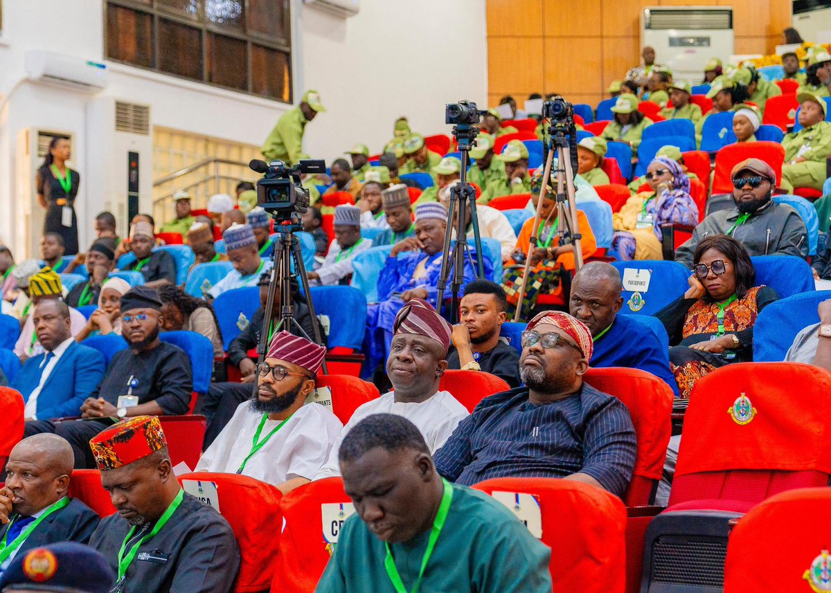Famuyibo_Segun's tweet photo. FEDERAL MINISTRY OF YOUTH DEVELOPMENT 

PRESS RELEASE

AUGUST 28, 2025 

*President Tinubu Declares Open the Strategic Youth Leadership Conference at the National Defence College*

The Honourable Minister of Youth Development, Comrade @ayowisdom_, represented His Excellency, President Bola Ahmed Tinubu GCFR, at the Opening Ceremony of the Strategic Youth Leadership Conference held at the National Defence College, Abuja.

The Conference, jointly organised by the Federal Ministry of Youth Development and the National Defence College, convened young leaders, policymakers, and key stakeholders under the theme “Youth and Leadership: Building a Foundation for Sustainable Strategic Leadership.”

In his address, President Tinubu underscored the vital role of young people in shaping Nigeria’s future, noting that with over seventy percent of the population being youth, the destiny of the nation lies in their hands. He affirmed that the energy, resilience, and creativity of the youth remain Nigeria’s greatest assets. However, he cautioned that energy without direction and potential without preparation could lead to frustration, stressing that the Conference provides a timely platform to instil values of ethical, innovative, and sustainable leadership.

The President reiterated that youth development occupies a central place in his administration’s Renewed Hope Agenda. He outlined ongoing strategic interventions designed to equip young Nigerians with skills, opportunities, and platforms to lead in diverse sectors. These include initiatives such as the Nigerian Youth Academy, which is targeting millions of youths with digital and vocational skills; the 3 Million Technical Talent Programme designed to position Nigeria as a global hub for advanced digital skills; the Digital Literacy for All initiative aimed at achieving seventy percent national literacy by 2027; as well as employment and enterprise programmes to generate millions of new jobs. Other interventions include the Nigeria Health Fellowship, agricultural empowerment schemes, creative industry residencies, climate resilience corps, eco-friendly transport schemes, and dedicated youth enterprise loan facilities.

President Tinubu charged participants to seize the opportunity of the Conference to learn, collaborate, and build strong networks that will define the nation’s future. He urged them to let their ideas, connections, and passion fuel the journey towards a greater Nigeria, reminding them that leadership is about impact and must begin within their immediate communities.

He further called on policymakers, educators, community leaders, and partners to create enabling environments that will support mentorship, inclusive governance, quality education, and economic empowerment for Nigerian youth.

Declaring the Conference open, the President reaffirmed his administration’s commitment to building a Nigeria where every young person has the opportunity to lead and contribute meaningfully to national development, reminding all present that the Nigeria desired tomorrow depends on the leadership built today.