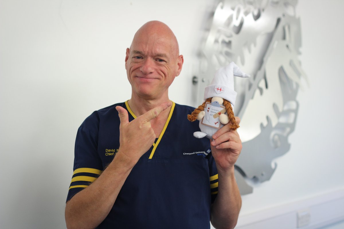 nhsUHLG_RI's tweet photo. 🔬 One of our Home Grown Research Gnomes made a stop at Aintree University Hospital, Trust HQ!

We caught up with David Melia, Group Chief Nursing Officer at UHLG, who is supporting Home Grown Research Week from 8-12 Sept 2025. 

We’re proud to celebrate research born and bred in our city - led by our staff, for the benefit of our patients and communities. 💙

Follow along and discover the pioneering research and exceptional teams transforming healthcare within our hospitals.🌱

#ResearchGnome #NHSResearch #HomeGrownResearch #liverpool