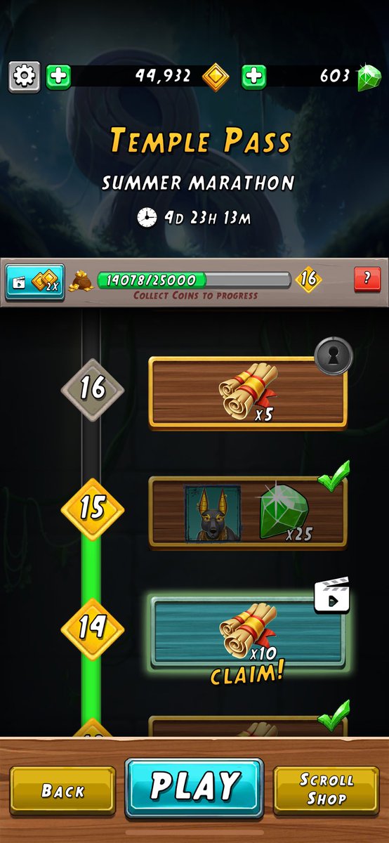 MagicOrder's tweet image. イッヌが手に入ったのは良いけど何にも効果付いてないし空中走ってるし、色々謎。

#TempleRun2