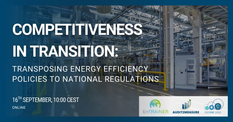 Research, policy, and industry walk into a webinar - and discuss the role of 
#industry in the European #energytransition, #reskilling and #upskilling, and strategies to bring all EU countries to the same level.
Join the debate! lnkd.in/dn_x-3mH
