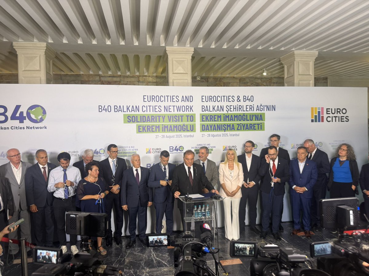 SON DAKİKA | Avrupalı 7 belediye başkanının, Ekrem İmamoğlu'nu Silivri'de ziyaret etmek üzere yaptıkları başvuru Adalet Bakanlığı tarafından reddedildi.