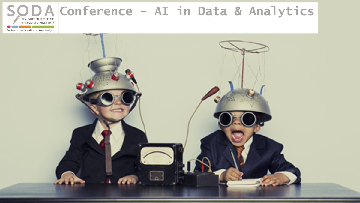 In June, the Suffolk Office of Data &amp; Analytics hosted a conference on AI in Data &amp; Analytics. We had a fantastic day, and you can catch up on the presentation talks and slides on the Suffolk Observatory. Find out more at suffolkobservatory.info/soda/ai-confer…