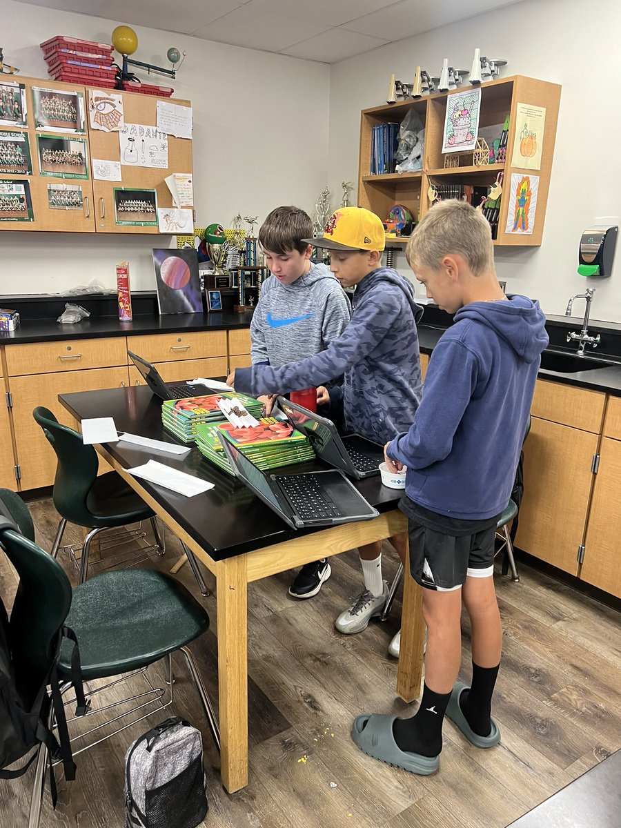 Mr. Dadante’s science class working on the bridge lab! Learning to collaborate and use their critical thinking skills!