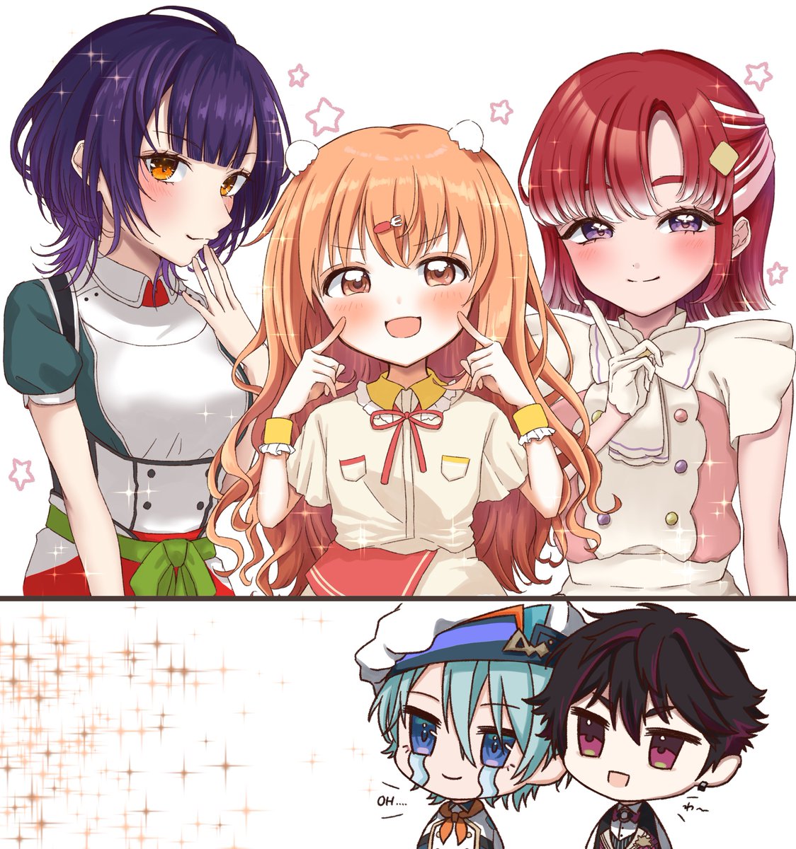 #すずなあーと
#たまこのーと
#さおと名画
再掲 ヘアアレンジ