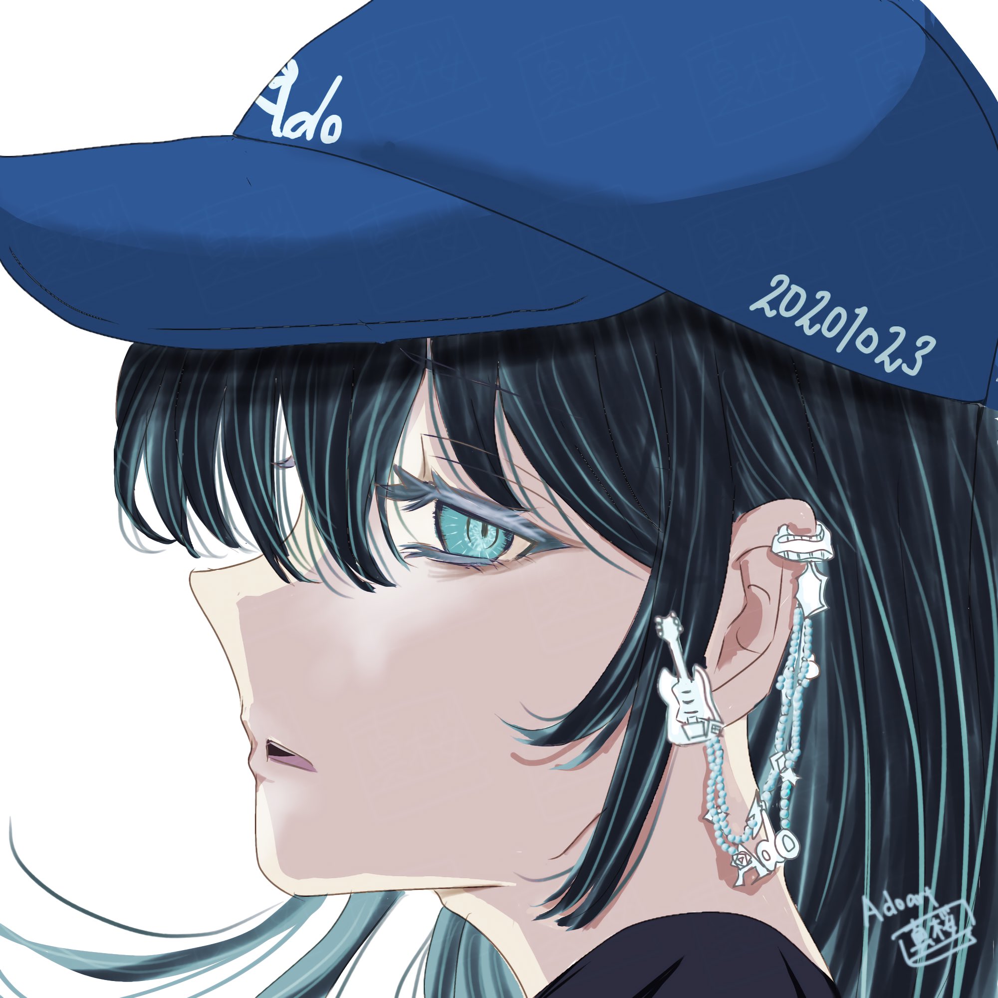 Ado 5th POPUP-STORE キャップ 帽子 ポップアップ 青