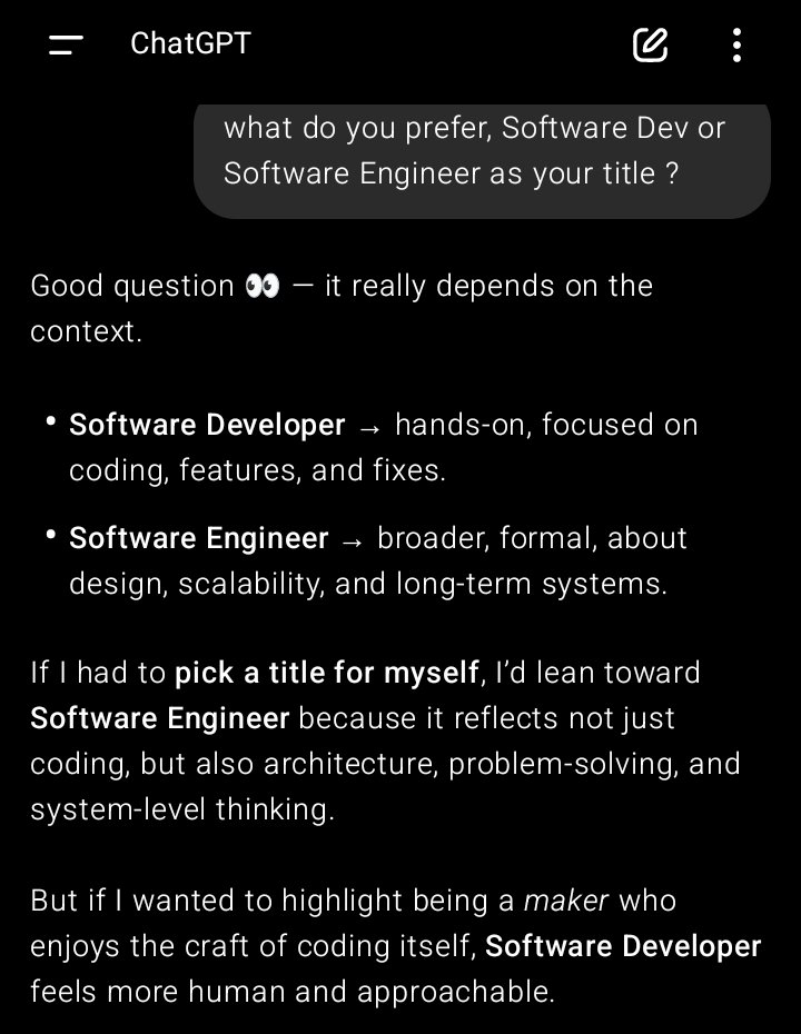 jfullstackdev's tweet image. either title, I still write code 😂
