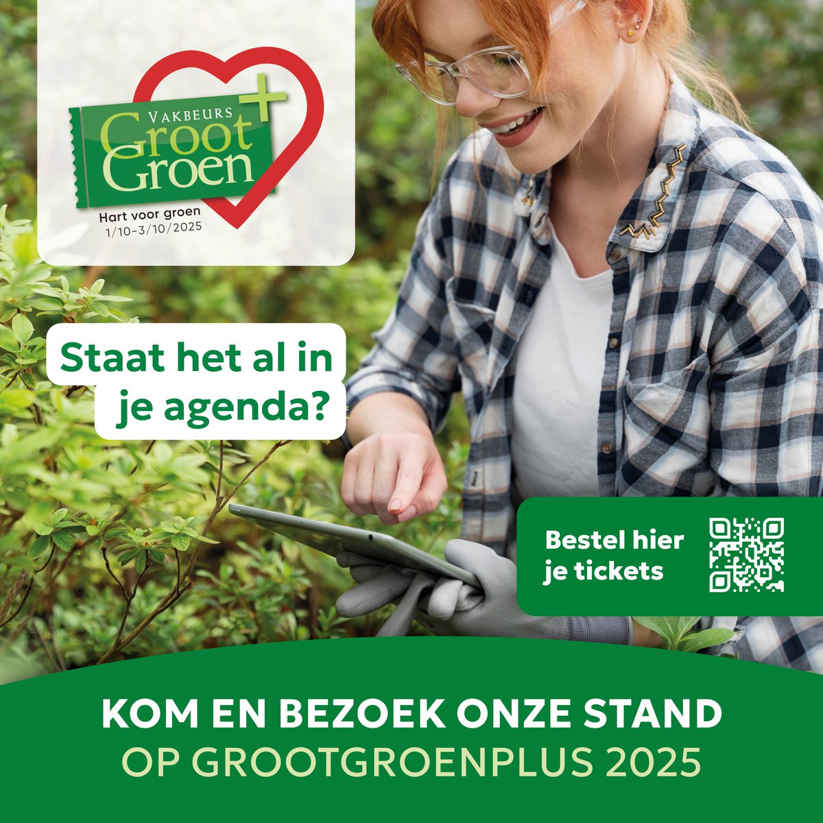🪴Op zoek naar inspiratie? Of nieuwsgierig wat Coöperatieve Vereniging Treeport Zundert doet? Wij leggen het graag uit op onze stand B017 in de Blauwe Route tijdens vakbeurs GrootGroenPlus, 1, 2 en 3 oktober 2025.
#GroenVooruit #Duurzaamheid #SamenGroen